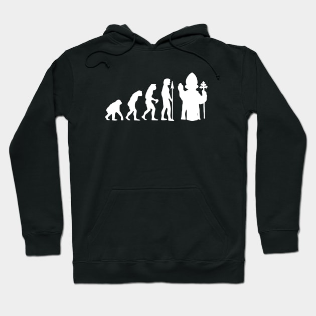 Pope Evolution Mens Funny Atheist Atheism Atheist Hoodie by huepham613